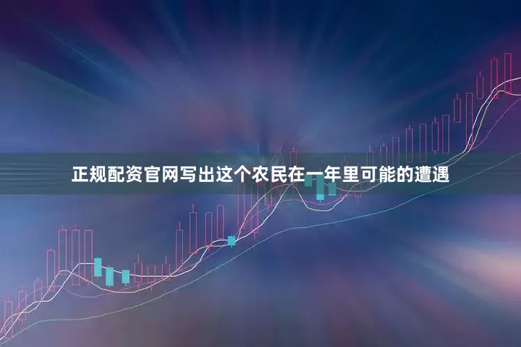 正规配资官网写出这个农民在一年里可能的遭遇